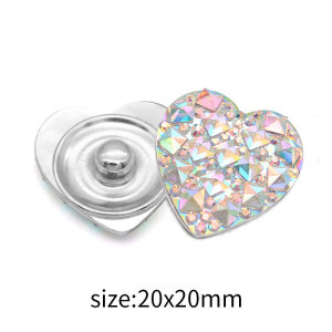 20MM  Love  resin snap button charms