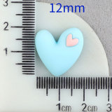 12MM  Love resin snap button charms