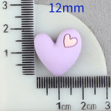 12MM  Love resin snap button charms