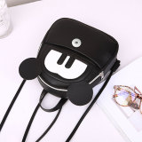 Leisure backpack, handbag, personalized contrasting cartoon Mickey backpack fit 20MM  Snaps button jewelry wholesale