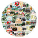 50 cartoon graffiti stickers for agricultural tractors, handbags, skateboards, motorcycles, guitars, waterproof stickers