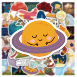 50 new Little Prince graffiti stickers, water cups, suitcases, laptops, electric scooters, waterproof decorations, waterproof stickers