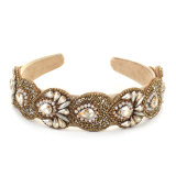Baroque sparkling crystal headband hair accessories