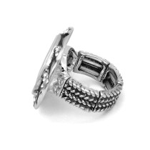 metal buckle Ring fit 18MM Snaps button jewelry wholesale