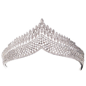 Alloy Crystal Crown Wedding Ball Party Bridal Crown