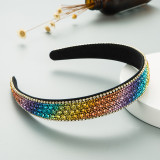 Colorful full diamond anti slip headband hair accessories