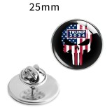 Trump alloy glass brooch gift as a souvenir for the US election
