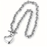 Stainless steel love pendant bracelet necklace