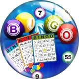 20MM bingo shake those ball Print glass snap button charms