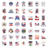 100 American Independence Day personalized graffiti stickers, car luggage, water cup waterproof stickers