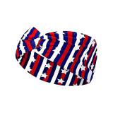 US Flag Independence Day Star Knot Sweat Absorbing Yoga Running Decoration Party Headband