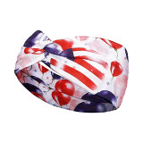 US Flag Independence Day Star Knot Sweat Absorbing Yoga Running Decoration Party Headband