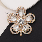 20MM Water droplet flower  snap button charms