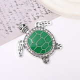 20MM Dripping Oil Turtle snap button charms