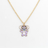 Starry Baby Stitch Necklace
