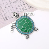 20MM Dripping Oil Turtle snap button charms