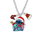 Christmas Pendant Anime Star Baby Stitch Necklace