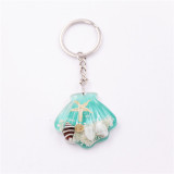 Shell Night Glow Starfish Keychain