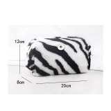 Leopard Plush Zebra Pattern Bag Handbag Crossbody Bag fit 20MM  Snaps button jewelry wholesale
