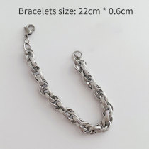 22CM Stainless steel bracelet