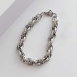 22CM Stainless steel bracelet
