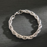 21.5CM Stainless steel bracelet