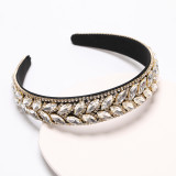 Baroque sponge full diamond  headband hair accessories