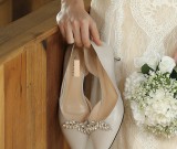 Shoe decoration clip buckle, high heels, flower metal rhinestone shoe buckle