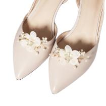 Removable DIY shoe buckles, fabric flowers, handmade wedding accessories, shoe flowers