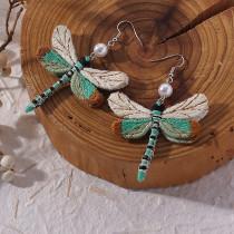 Dragonfly Fabric Earrings