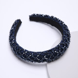 Baroque sponge full diamond  headband hair accessories