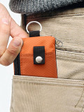 Gebwolf Zero Wallet RFID Signal Blocking Small Wallet Anti Theft Swipe Card Bag Portable Zero Wallet