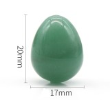 20mm crystal agate stone mini Easter egg