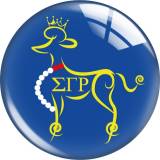 20MM sigma gamma rho glass snap button charms