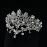 Alloy Crystal Crown Wedding Ball Party Bridal Crown