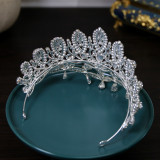 Alloy Crystal Crown Wedding Ball Party Bridal Crown