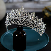 Alloy Crystal Crown Wedding Ball Party Bridal Crown