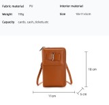 Mini small bag, change all in one mobile phone bag, crossbody bag