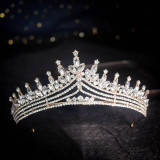 Alloy Crystal Crown Wedding Ball Party Bridal Crown