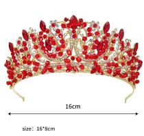 Alloy Crystal Crown Wedding Ball Party Bridal Crown