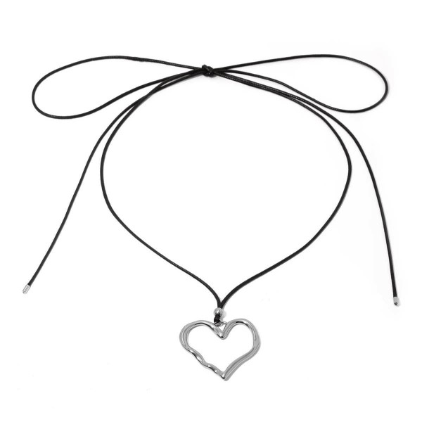 Stainless steel love necklace