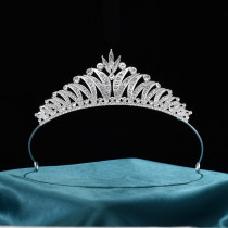 Alloy Crystal Crown Wedding Ball Party Bridal Crown