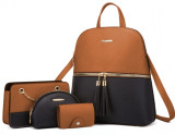 Shoulder bag, handbag, large capacity, fashionable diagonal cross four piece set, mother bag