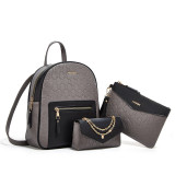 Shoulder bag, handbag, large capacity, fashionable diagonal cross three piece set, mother bag