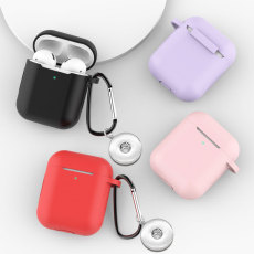Apple earphone case suitable for Airpods first and second generation silicone earphone protective case fit 20MM  Snaps button jewelry wholesale