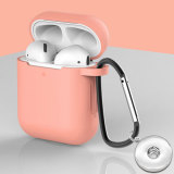 Apple earphone case suitable for Airpods first and second generation silicone earphone protective case fit 20MM  Snaps button jewelry wholesale