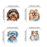 50 Cute INS  Colorful Dog Graffiti Stickers, Computer Laptop Handnet Stickers, Water Cup DIY Decorative Stickers, Waterproof Stickers