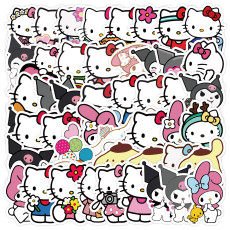 50 sheets of San Li Ou graffiti stickers, cute cartoon stickers, waterproof creative DIY computer phone stickers, waterproof stickers