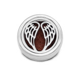20MM Stainless Steel Alloy Hollow Aromatherapy Life Tree Love Bear Claw Pattern Mother's Day Gift snap button charms