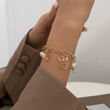 Alloy bracelet chain tassel multi element butterfly angel bracelet Gifts for Mom